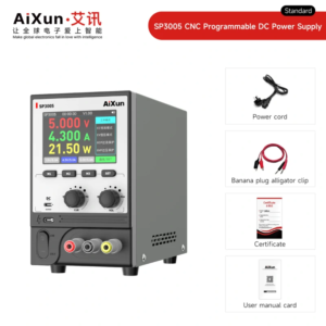 Aixun SP3005 30V / 5A Intelligent Interconnection 4-digit Display CNC Programmable DC Power Supply