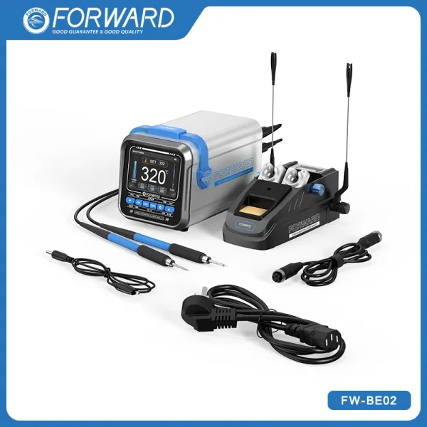 FW-BE02 Double Station Precise Temperature Control Soldering Station