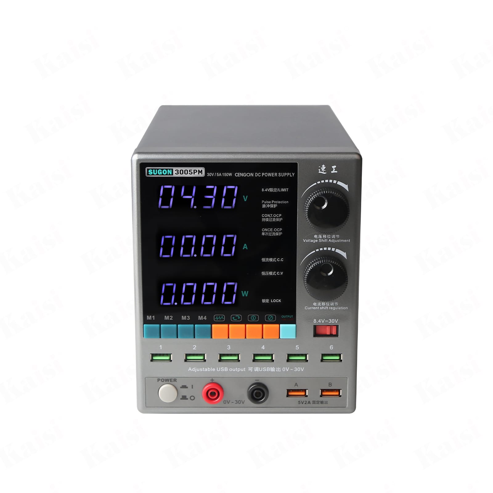 SUGON 3005PM Adjustable Digital DC Power Supply With Short Killer With Memory Option