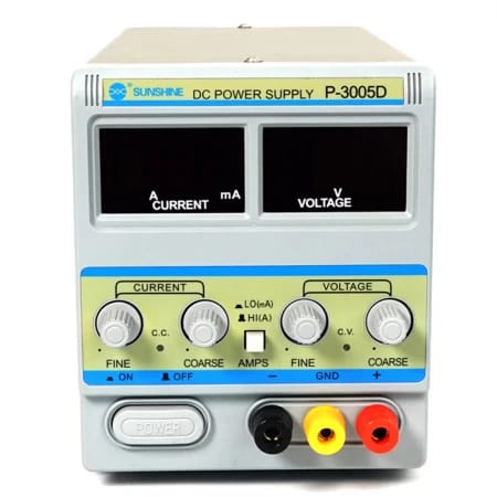 SUNSHINE P3005D ADJUSTABLE DC POWER SUPPLY