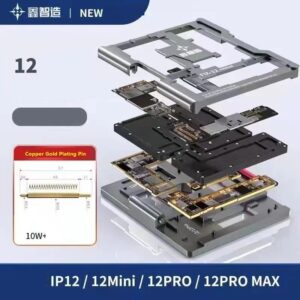 XZZ iSocket Tester 4-in-1 Middle Layer Fixture for iPhone 12 Series